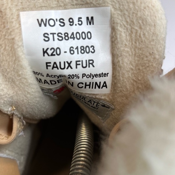 Sperry Womens Maritime Repel Suede Waterproof Side Zip Boots 84000 Sz 9.5M Nice! - Picture 11 of 11